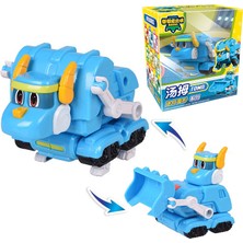 Jnby En Yeni Min Gogo Dino Abs Deformasyon Araba/uçak Aksiyon Figürleri Rex/pıng/vıkı/tomo Dönüşüm Dinozor Oyuncakları Çocuklar Için Hediye (Yurt Dışından)
