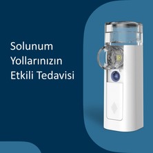 Omron Mini Hava 360 + Taşınabilir Mesh Nebulizatör