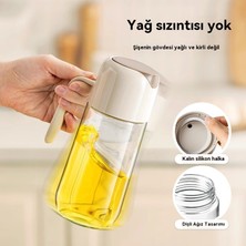 Grace Hub 500 ml Mutfak Cam Yağdanlık Otomatik Açılır Kapaklı Yağdanlık (Yurt Dışından)