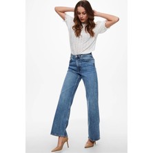 Only 15341427 5 Cep Kadın Pantolon - Mavi