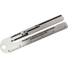 Maelove Shingle Gauge 5'' Yüksek Hassasiyetli Taşınabilir Paslanmaz Ölçüm Aleti (Yurt Dışından)