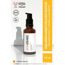 SKIN GRABS. Kolajen Destekleyici Organik Vitamin C Yoğun Serum