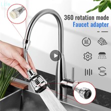 Jinlin Shop B No.17 Stili 1 Bilgisayar Mutfak Aletleri 23 Modlu Dönebilen Köpüklü Yüksek Basınçlı Musluk Uzatıcı Su Tasarrufu Banyo Mutfak Aksesuarları Malzemeleri (Yurt Dışından)