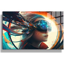 Miyrem Premium^# Glass Art- Vintage-Retro-Popart Tablo Serisi - Fantastik-27