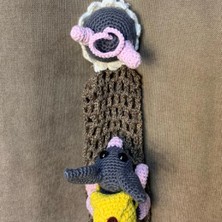 Uretti El Örgüsü Amigurumi Sevimli Fareler Oyuncak - 8 x 30 cm