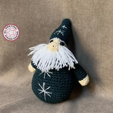 Uretti El Örgüsü Amigurumi Noel Baba Figürü - 14 x 17 cm