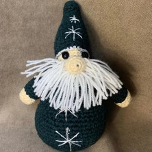 Uretti El Örgüsü Amigurumi Noel Baba Figürü - 14 x 17 cm