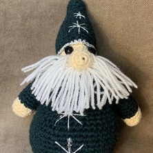 Uretti El Örgüsü Amigurumi Noel Baba Figürü - 14 x 17 cm