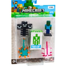 Minecraft 3D Figür Toppeez 5'li Set MC2040 Model 1