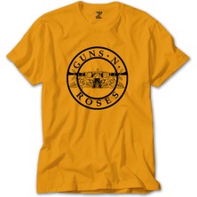 Z zepplin Guns N Roses Flat Sarı T-Shirt