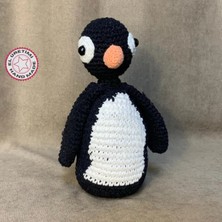 Uretti El Örgüsü Amigurumi Sevimli Penguen - 11 x 19 cm