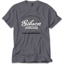 Gibson Gri Tişört