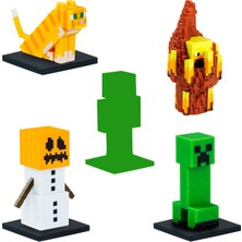 Minecraft 3D Figür Toppeez 5'li Set MC2040 Model 5