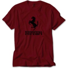 Ferrari Logo Kırmızı Tişört