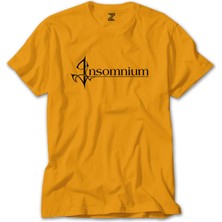 Insomnium Logo Sarı Tişört