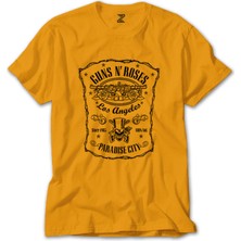 Guns N Roses Paradise Sarı Tişört