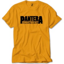 Pantera Cowboys From Hell 2 Sarı Tişört