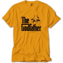 The Godfather Distorted Sarı Tişört