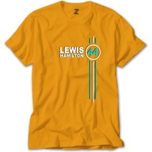 Lewis Hamilton 44 Sarı Tişört