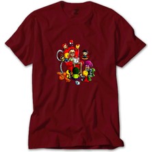 Marvel Stan Lee Story Kırmızı Tişört