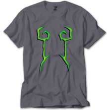 World Of Warcraft Legion Demon Hunter Gri Tişört