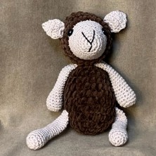 Uretti El Örgüsü Amigurumi Şirin Kuzu Oyuncak - 13 x 21 cm