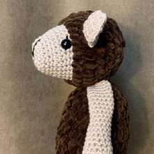 Uretti El Örgüsü Amigurumi Şirin Kuzu Oyuncak - 13 x 21 cm