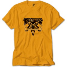 Thrasher 666 Sarı Tişört