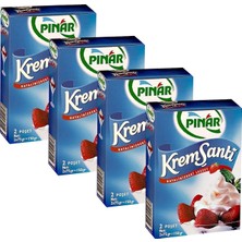 Pınar Krem Şanti 150 gr Toz x 4 Adet
