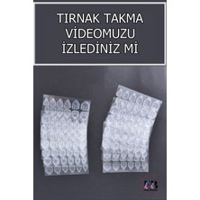 Easy Beauty 96 Adet Çift Taraflı Yapıştırıcı Bant Takma Tırnak Yapıştırıcı Cilde Zarar Vermez Jel Sticker