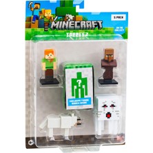 Minecraft 3D Figür Toppeez 5'li Set MC2040 Model 3