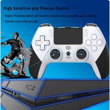 Vothoon P4 Plus Bluetooth Titreşimli Ps4/ps5 Uyumlu Pc Telefon Joystick Kablosuz Oyun Kolu Siyah