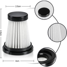 Collectibles Moosoo K12 / K12 Pro / K13 Elektrikli Süpürge ve Genius Invictus One 1.0/2.0 El Tipi Elektrikli Süpürge Için 6 Hepa Filtre (Yurt Dışından)