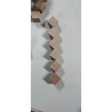 Bursa Site Mobilya 25×25×25 mm Mdf Küp Bloklar 48 Adet
