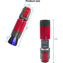 Aeethericly Traceless Toz Fırçası Fit Dyson V7 V8 V10 V11 V15 Parça Elektrikli Süpürge Yedek Toz Alma Fırçası Eki (Yurt Dışından)