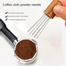 Aeethericly Wdt Aracı, Espresso Dağıtım Aracı Espresso Tozu Karıştırıcı Aracı Paslanmaz Çelik Iğne, Barista Aracı Aksesuarları (Yurt Dışından)