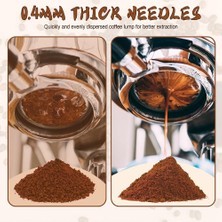 Aeethericly Wdt Aracı, Espresso Dağıtım Aracı Espresso Tozu Karıştırıcı Aracı Paslanmaz Çelik Iğne, Barista Aracı Aksesuarları (Yurt Dışından)
