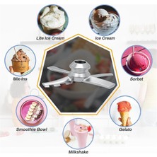 Aeethericly Ninja Creami NC300 Serisi Dondurma Makineleri Için Yedek Kürek Bıçağı, Karıştırma Bıçağı Küreği NC301, CN305A, CN301CO (Yurt Dışından)