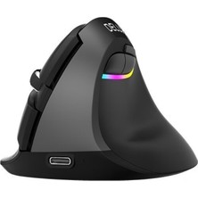 World Of The World Delux M618 Mini Bluetooth 4.0+ 2.4g Ergonomik Şarjlı Sessiz Rgb Mouse