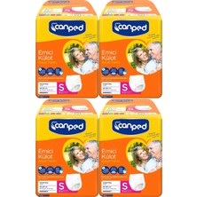 Canped Emici Külot Hasta Bezi S-Küçük Small 36 Adet (4pk*9)