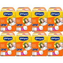 Canped Emici Külot Hasta Bezi S-Küçük Small 72 Adet (8pk*9)