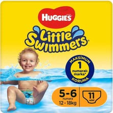 Huggies Little Swımmers Mayo Bebek Bezi Beden:5-6 (12-18kg) 33 Adet (3 Paket*11)