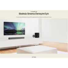 Lg 600W Yüksek Ses ve Kalite Ev Sinema ve Soundbar Dts 4.1 Kanal Çevresel Ses Deneyimi