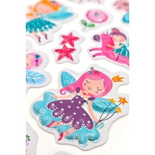 Fairy Renkli Kız Çocuk Sticker Etiket Çıkartma Yapıştırma