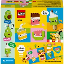 LEGO® Classic Yaratıcı Yiyecek Arkadaşlar 11039 - 4 Yaş & Üzeri Çocuklar için Yaratıcı Oyuncak Yapım Seti (150 Parça)