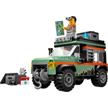 LEGO® City 4x4 Arazi Dağ Arabası 60447 - 6 Yaş & Üzeri Çocuklar için Yaratıcı Oyuncak Yapım Seti (221 Parça)