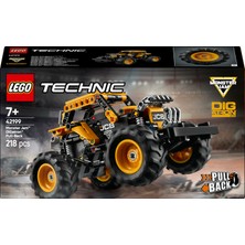 LEGO® Technic Monster Jam™ DIGatron™ Çek-Bırak 42199 - 7 Yaş & Üzeri Çocuklar için Yaratıcı Oyuncak Yapım Seti (218 P)
