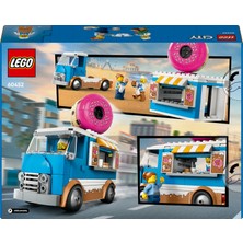 LEGO® City Donut Kamyonu 60452 - 5 Yaş & Üzeri Çocuklar için Yaratıcı Oyuncak Yapım Seti (196 Parça)