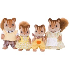 Sylvanian Families Sincap Ailesi - Walnut Squirrel Family