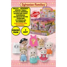 Sylvanian Families Sevimli Kostüm Temalı Sürpriz Mini Bebek - 5 cm - 4 Adet